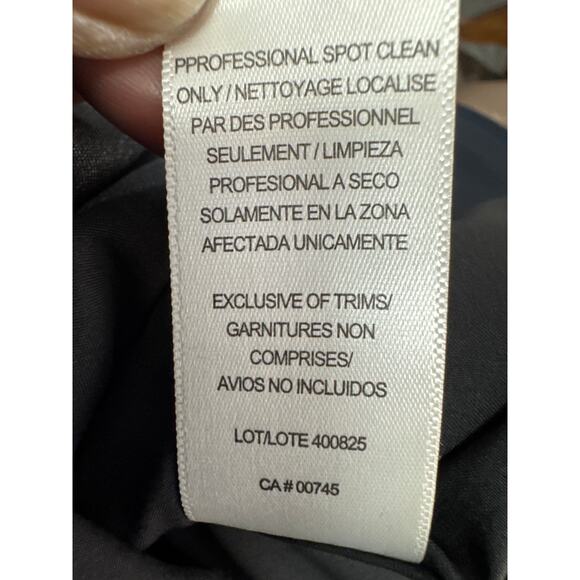 Kay Unger New York Formal Cocktail Black Dress size 10 - Picture 8 of 9